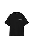 T-SHIRT FLECE BLACK ESSENTIALS